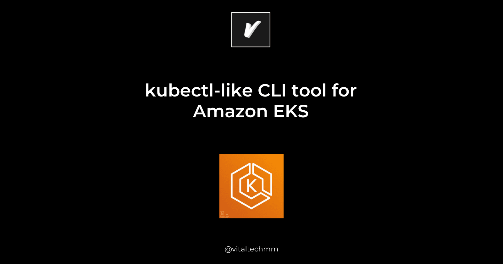 kubectl-like CLI tool for Amazon EKS